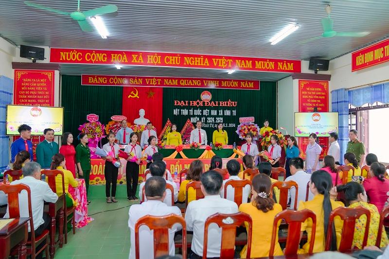 Đại hội đại biểu Mặt trận tổ quốc Việt Nam xã Vĩnh Tú, nhiệm kỳ 2024 - 2029