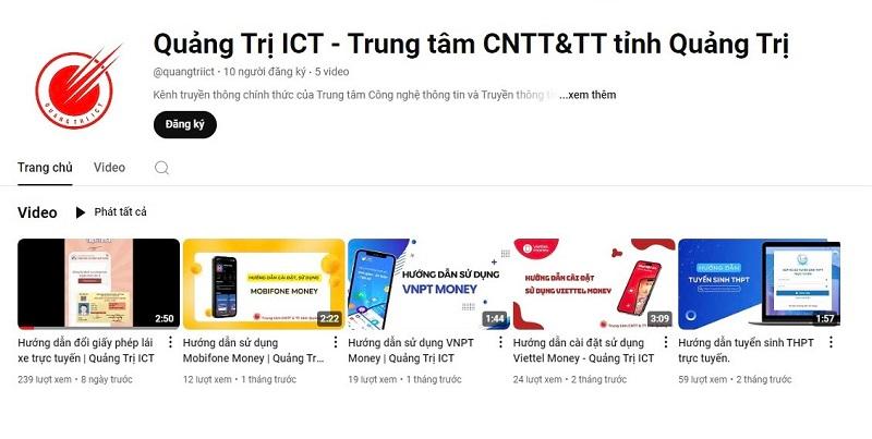 Tuyên truyền video clip hướng dẫn sử dụng các ứng dụng, dịch vụ của tỉnh