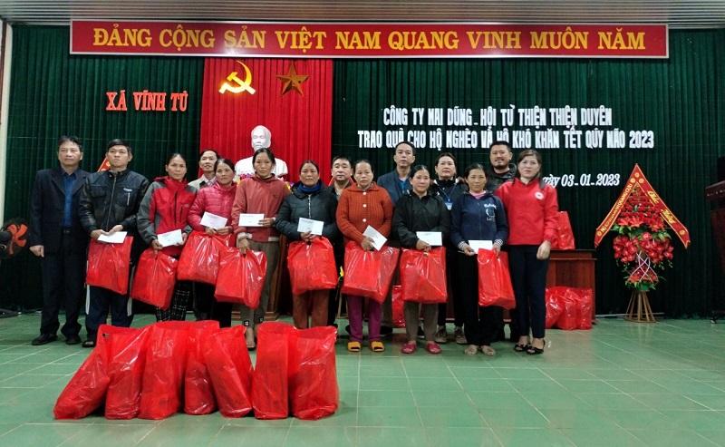 TRAO QUÀ CHO HỘ NGHÈO, HỘ KHÓ KHĂN TẾT QUÝ MÃO 2023